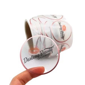 Nhà Máy Tùy Chỉnh Bao Bì Trong Suốt Nhãn Sản Phẩm Tùy Chỉnh Logo Sticker In Ấn Rose Gold Foil Rõ Ràng Vinyl Dán - Product Image 4