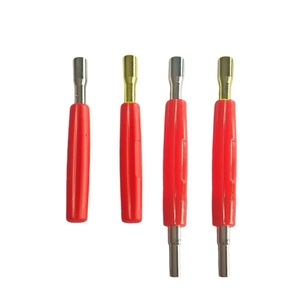 Herramienta de extracción de válvulas de neumáticos de doble cabezal para coches, camiones, motocicletas, modificación de carrocería de vehículos, todos los modelos, herramienta manual de plástico - Product Image 2