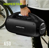 Altavoz Bluetooth Hopestar A50 de 80W, Resistente al Agua IPX6, Micrófono Inalámbrico TWS, Ranura para Tarjeta TF, USB, AUX, FM, Altavoz Estéreo Portátil para Exteriores