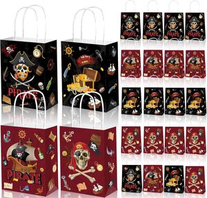 Lot <span class=keywords><strong>de</strong></span> 12 sacs cadeaux pirates, sacs <span class=keywords><strong>de</strong></span> fête, petits sacs <span class=keywords><strong>de</strong></span> friandises, sacs <span class=keywords><strong>de</strong></span> bonbons, sacs <span class=keywords><strong>de</strong></span> gâteries pour garçons, anniversaire, baby shower, Halloween - Product Image 1