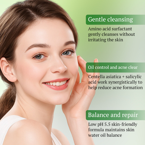 KORMESIC Certificado por Bpom, Marca Privada, 60g, Limpiador Facial Suave con Aminoácidos para el Acné, Espuma Abundante, para Piel Propensa al Acné - Product Image 6