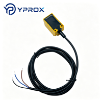 Sensor Proximitas Induktif Presisi Tinggi Seri YPROX 6C IP67 Jarak Deteksi 15mm Output 3-Kawat NPN/PNP 10-30V DC Bodi Pendek