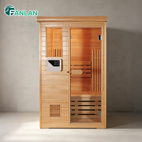 Ruang Sauna Uap Tradisional Premium Fanlan untuk Pusat Kesehatan Spa Dengan Pemanas Sauna Elektrik