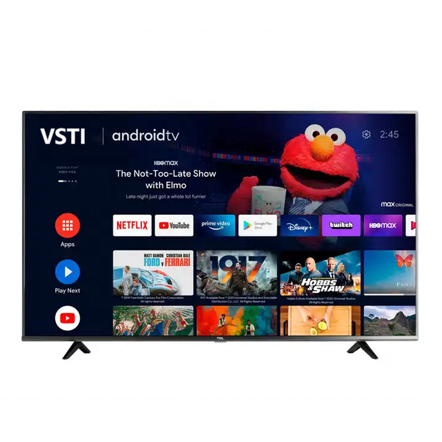Wholesale OEM Manufacturer Factory 32/43/50/55/65/70/75/85inches 4K Full HD Smart Android TV LED Backlight Hdtv Hotels
