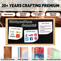 Set de Regalo Corporativo de Lujo con Logotipo Personalizado, Recuerdo de Boda VIP para Oficina, Regalo para Invitados, Novedoso Artículo de Marketing para Relaciones, Tamaño A5, Grabado en Relieve