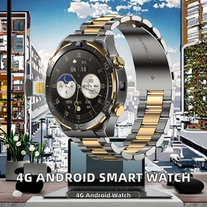 <span class=keywords><strong>Smartwatch</strong></span> Android T7 4G SIM <span class=keywords><strong>con</strong></span> GPS, BT, Telefono, Schermo TFT da 1,5 Pollici, Doppia Fotocamera, 6G+128G, <span class=keywords><strong>Cinturino</strong></span> <span class=keywords><strong>in</strong></span> <span class=keywords><strong>Acciaio</strong></span>, Ricarica Magnetica - Product Image 2