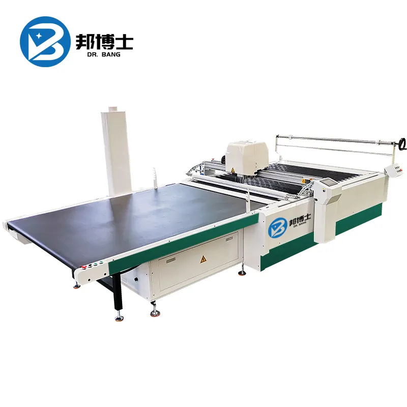 cnc automatic cutting bulk canvas and pvc fabric leather car floor mats cutting machines