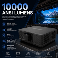 Projecteur laser double couleur 3LCD WUXGA 10000 ANSI Lumens pour projection en fusion de images sur grand écran