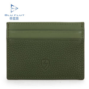 Cartera Delgada con Bloqueo RFID para Mujer/Hombre Bal Manent, Cartera de Cuero Genuino de Lujo para Negocios, Tarjetero con Clip, Porta Tarjetas de Crédito Personalizado - Product Image 4