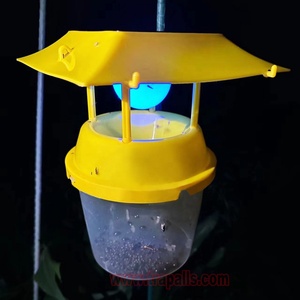 Piège à mites solaire en plastique solide pour jardin extérieur avec leurre phéromone pour le contrôle des mineurs de feuilles et des mites - Product Image 4