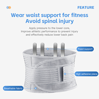 Ceinture de soutien de taille de médecine sportive réglable pour soulager les douleurs dorsales pour hommes et femmes