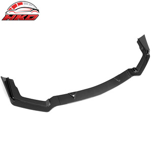 Pour Infiniti Q50 modèle Sport 2014-2017, kit carrosserie de haute qualité en fibre de carbone imprimée, lèvre de pare-chocs avant 3 pièces - Product Image 1