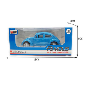 Juguete portátil para niños, vehículo de <span class=keywords><strong>escarabajo</strong></span> de simulación, 6 colores surtidos, música intermitente, doble puerta, aleación de Metal, modelo de <span class=keywords><strong>coche</strong></span> fundido a presión - Product Image 5