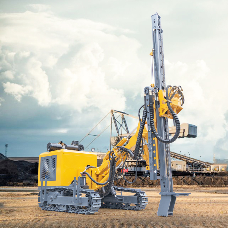 Deep Rotary Head Small Hydraulic Down