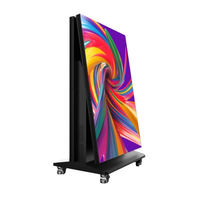 Pantalla LED Digital Plegable a Todo Color FutureX para Animación de Carteles, Ideal para Servicios Religiosos, Eventos, Transmisiones en Vivo y Fondo de Escenario