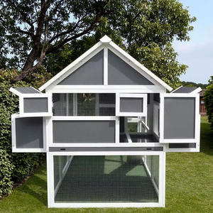 Poulailler en bois gros ferme grande cage à poulet clapier à poulet avec nichoir grande cage de ferme de volaille pour la <span class=keywords><strong>promotion</strong></span> - Product Image 5