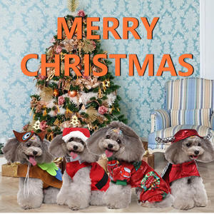 Diskon besar kartun <span class=keywords><strong>Harness</strong></span> hewan peliharaan kostum Halloween Universal Cape untuk anjing kecil besar Tahun Baru Natal hewan peliharaan poliester musim dingin - Product Image 1