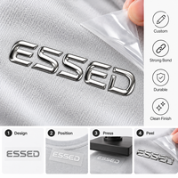 Écusson thermocollant écologique en TPU métallique à transfert de chaleur haute fréquence, lavable, 3D, motif cœur, fleur, lettre argentée