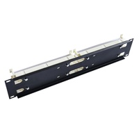 Bloc de brassage téléphonique vocal 19 pouces, 100/200 paires, pour montage en rack, avec câblage 110, gestion des câbles et connexion croisée