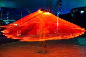 Accessoires de scène en fibre optique, costumes de méduses lumineux à LED, costumes de méduses à LED pour la scène, vêtements de danse pour adultes unisexes - Product Image 6