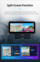 Autoradio Android 14 Qualcomm Snapdragon 665 pour Mercedes-Benz Classe C W204 W205 2011-2018, écran GPS multimédia intégré, garantie 1 an