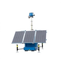 Mobile Solar Surveillance Unit for Outdoor Security
