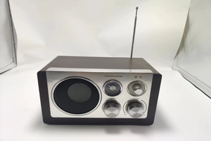 <span class=keywords><strong>Radio</strong></span> vintage, haut-parleur en bois, haut-parleur d'<span class=keywords><strong>ordinateur</strong></span> de bureau, haut-parleur de paiement à domicile - Product Image 3