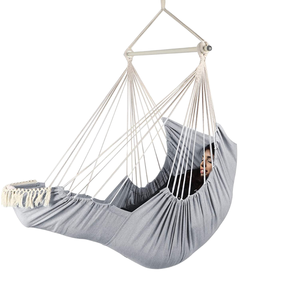 Fauteuil suspendu XXL doux avec repose-pieds, pliable et portable, pour intérieur et extérieur - Product Image 1