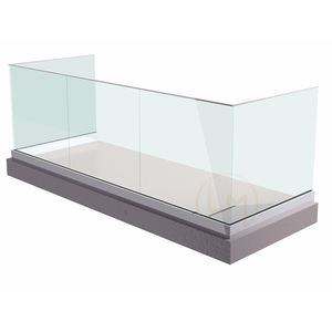 Diseño de <span class=keywords><strong>barandilla</strong></span> de cristal de acero inoxidable de escalera de balcón barato moderno - Product Image 5