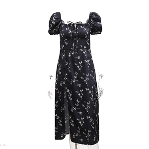 Robe de soirée d'été Sexy et élégante pour femmes, tenue de Fitness décontractée à imprimé Floral, bon marché, <span class=keywords><strong>2022</strong></span> - Product Image 2