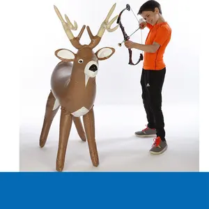 ที่กำหนดเอง3Dกวางพองเป้าหมาย,พอง8 pt whitetailกวาง