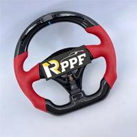 Volant en fibre de carbone avec éclairage LED pour Toyota Supra 1998 / Toyota Celica/Corolla/Rav4/Mr2 2000-2005