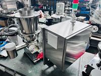 Nouveau doseur à vis micro à vitesse réglable en acier inoxydable avec trémie à poudre et fonction de dosage gravimétrique par perte de poids
