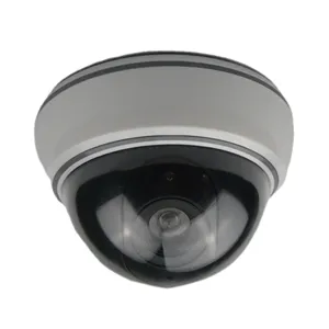Venda quente Indoor Led Dome Vigilância Manequim Câmera Dome Câmera com Flash LED Light