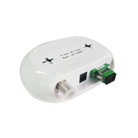 Nodo de fibra óptica FTTH 1550nm Nodos ópticos CATV activos Mini receptor de nodo con filtro