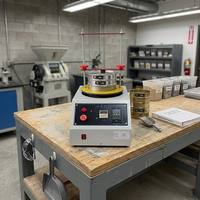 Agitador de tamices de alta frecuencia de 200 mm, máquina de laboratorio para pruebas de suelo y cemento