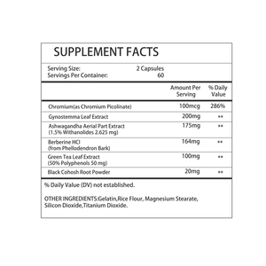 Private Label Menopause <b>Supplement</b> Capsules with Green Tea Leaf Extract Helps Manage Common Menopause Symptoms Capsules - Product Image 2