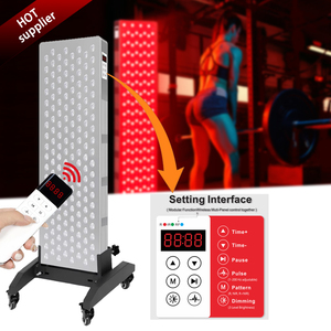 Khuyến mãi nóng: Đèn trị liệu hồng ngoại y tế 2000W, đèn LED tấm hồng ngoại gần, có chân đế đứng/ngang - Product Image 2