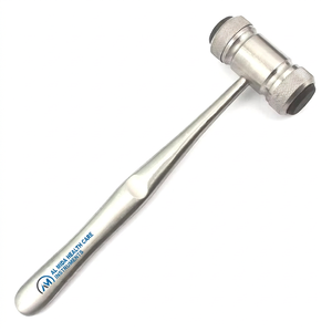 เครื่องมือผ่าตัดกระดูกและข้อแบบใช้มือ AL Mida Healthcare Hammer ทำจากเหล็กกล้าไร้สนิม ได้รับการรับรองมาตรฐาน CE ระดับ I สำหรับใช้ในหู คอ จมูก - Product Image 3