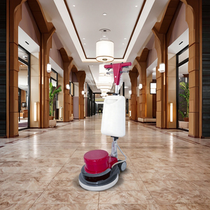 Machine à tapis <span class=keywords><strong>GR13</strong></span> Condition Machine à polir les carreaux de sol électrique à conducteur marchant meuleuse et balayeuse de carreaux de céramique en un seul produit - Product Image 4