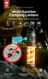 Nueva Linterna Antimosquitos para Camping, Portátil, Recargable, Multifuncional, para Uso en Exteriores y en el Hogar, Lámpara para Tienda de Campaña - Product Image 6
