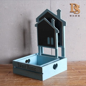 Fioriera in Legno Intagliato Stile Europeo con Lavagna, Decorazione da Parete per Interni e Balconi - Product Image 5