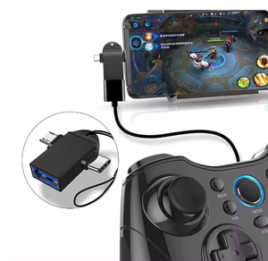 อะแดปเตอร์ 2 in 1 OTG USB 3.0 ตัวเมีย เป็น Micro USB ตัวผู้ และ Type C ตัวผู้ สำหรับแท็บเล็ตซัมซุงและโทรศัพท์แอนดรอยด์ - Product Image 6