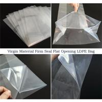 Sac de rangement robuste pour déménagement et usage commercial, 125x220cm, en LDPE avec soufflet, 80 microns, imperméable, pour grand tapis