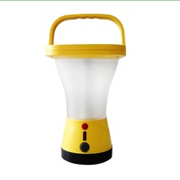 Système d'éclairage solaire LED portable à 360 degrés pour l'extérieur, double charge AC/solaire, indice de protection IP33, 3 niveaux de luminosité, chargeur de téléphone portable
