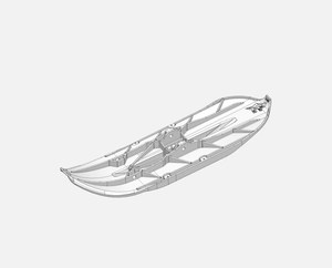 Kit de piste haute vitesse pour motoneige HTLD, véhicule à chenilles, moto Hengjian Z300, Kews K16, motoneige - Product Image 1