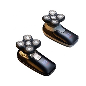 <span class=keywords><strong>Rasoir</strong></span> électrique sans fil <span class=keywords><strong>pour</strong></span> hommes, étanche, humide/sec, avec écran LCD, <span class=keywords><strong>tête</strong></span> <span class=keywords><strong>chauve</strong></span> rotative, <span class=keywords><strong>pour</strong></span> le toilettage du corps. - Product Image 6