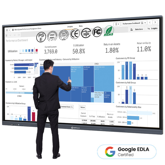 110" Interactive Flat Panel Display with Pen and Finger Touch Technology at Competitive Price for Smart Interactive Whiteboard