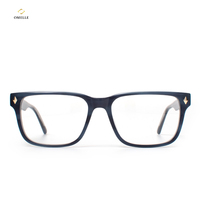 Lunettes optiques élégantes, monture légère à bordure complète, verres transparents anti-rayures, plaquettes de nez confortables, correction de la vision quotidienne