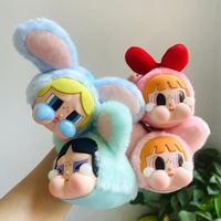 Porte-clés en vinyle double couche de haute qualité, poupée en peluche, mini pendentif mignon, boîte mystère d'usine, jouets en peluche pour sac à dos